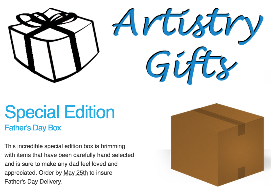 Artistry Gifts Father’s Day Special Edition Box