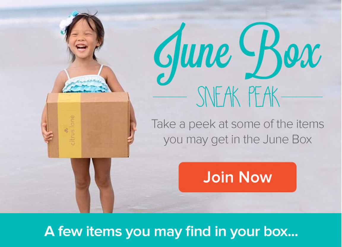 Citrus Lane June 2015 Box Spoilers + Coupon