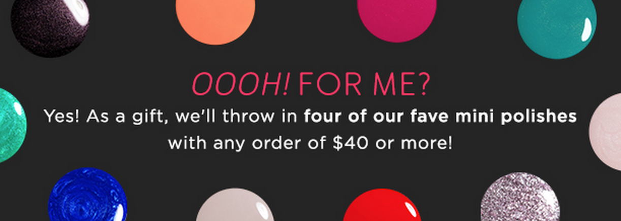 Julep Free Mystery Minis!