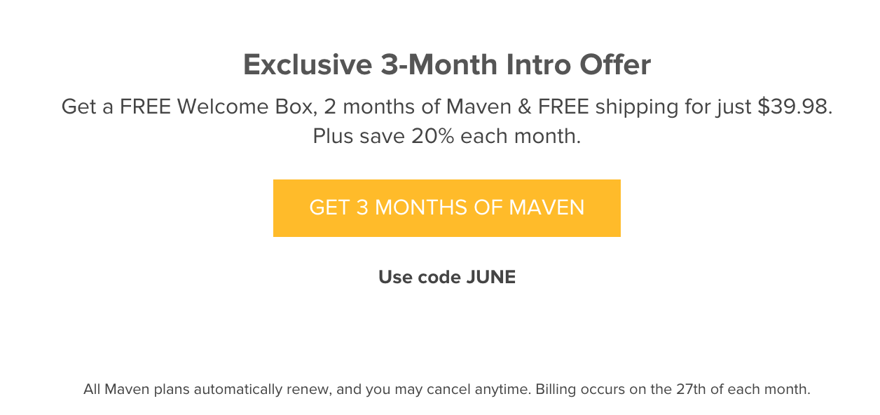 Julep 3 Month Offer