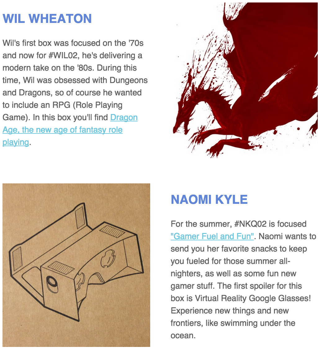 Quarterly Summer Box Spoilers Naomi Kyle