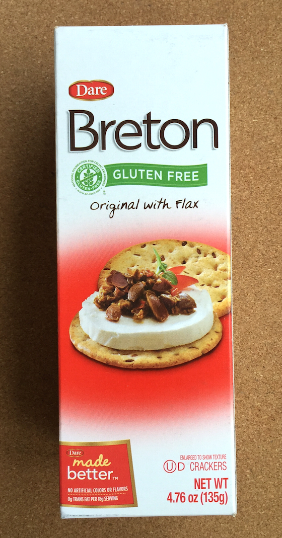 Send Me Gluten Free Subscription Box Review – May 2015 Breton