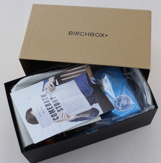 Birchbox Man Subscription Box Review – May 2015 First Look