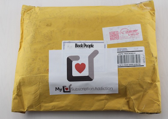 Book People Signed First Club Subscription – May 2015 Package