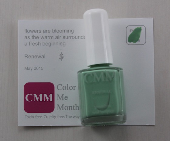 Color Me Monthly Subscription Box Review – May 2015 Polish