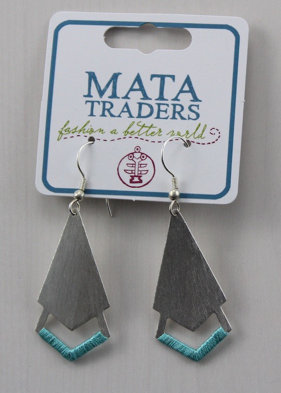 Fair Treasure Subscription Box Review – May 2015 Earrings