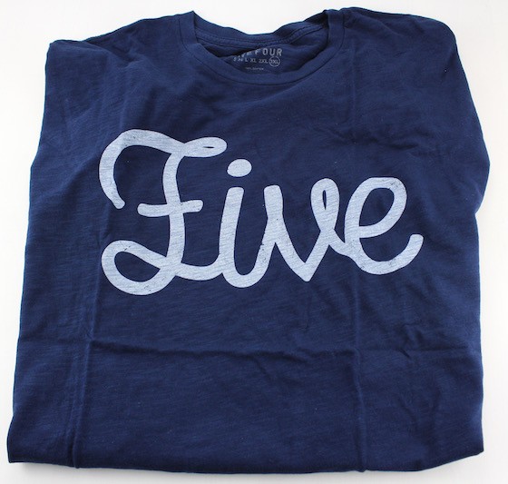 Five Four Club Subscription Review & Coupon – May 2015 Tee