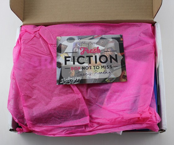 Fresh Fiction Book Subscription Box Review - May 2015 Box