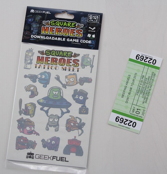 Geek Fuel Subscription Box Review – May 2015 Heroes