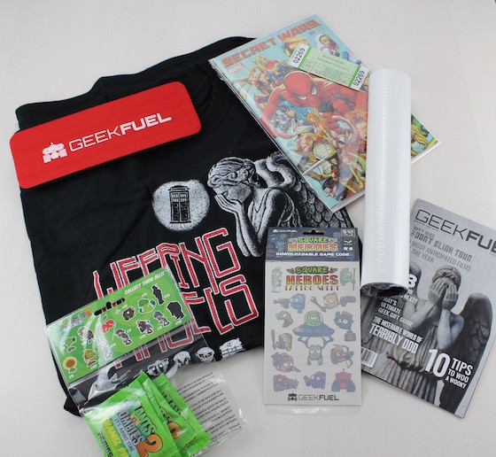 Geek Fuel Subscription Box Review – May 2015 Items