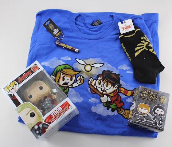 Geek Me Box Subscription Review – April 2015 Items