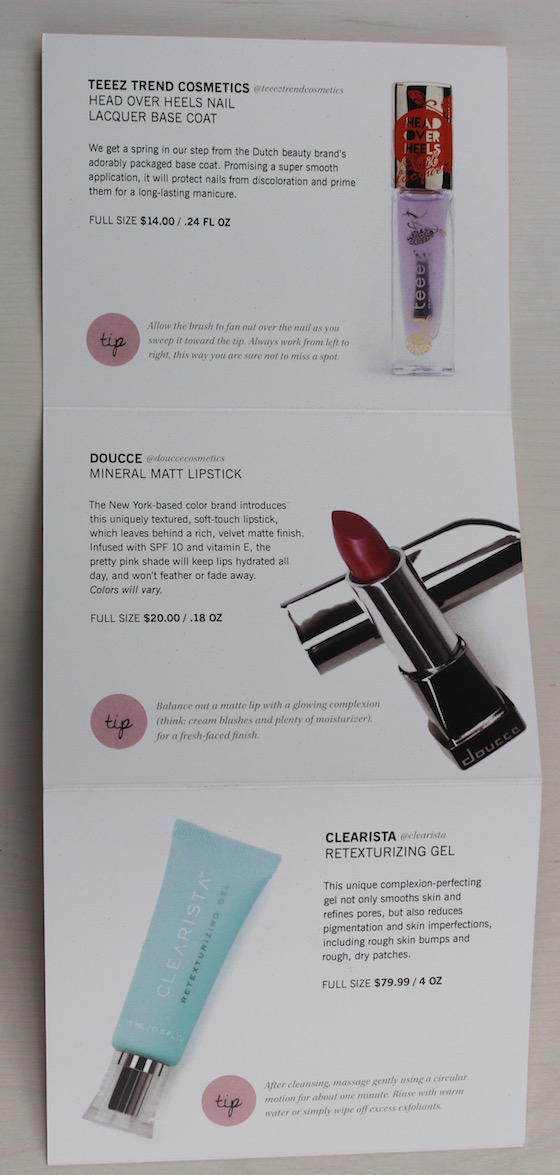 GlossyBox Subscription Box Review & Coupon – May 2015 Info
