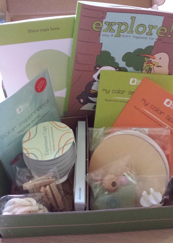 Kiwi Crate Subscription Box Review & Coupon – April 2015 - Inside