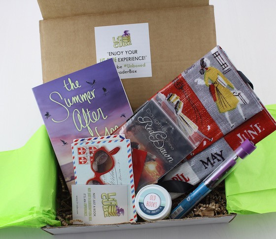 LitCube Book Subscription Box Review - May 2015 Items