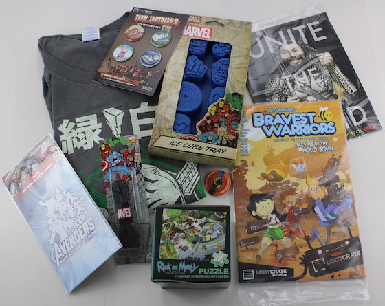 Loot Crate Subscription Box Review & Coupon – May 2015 Items