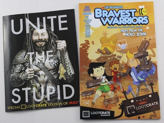 Loot Crate Subscription Box Review & Coupon – May 2015 Mad Magazine