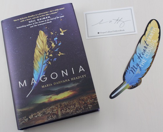 OwlCrate YA Book Subscription Box Review - May 2015 Magonia