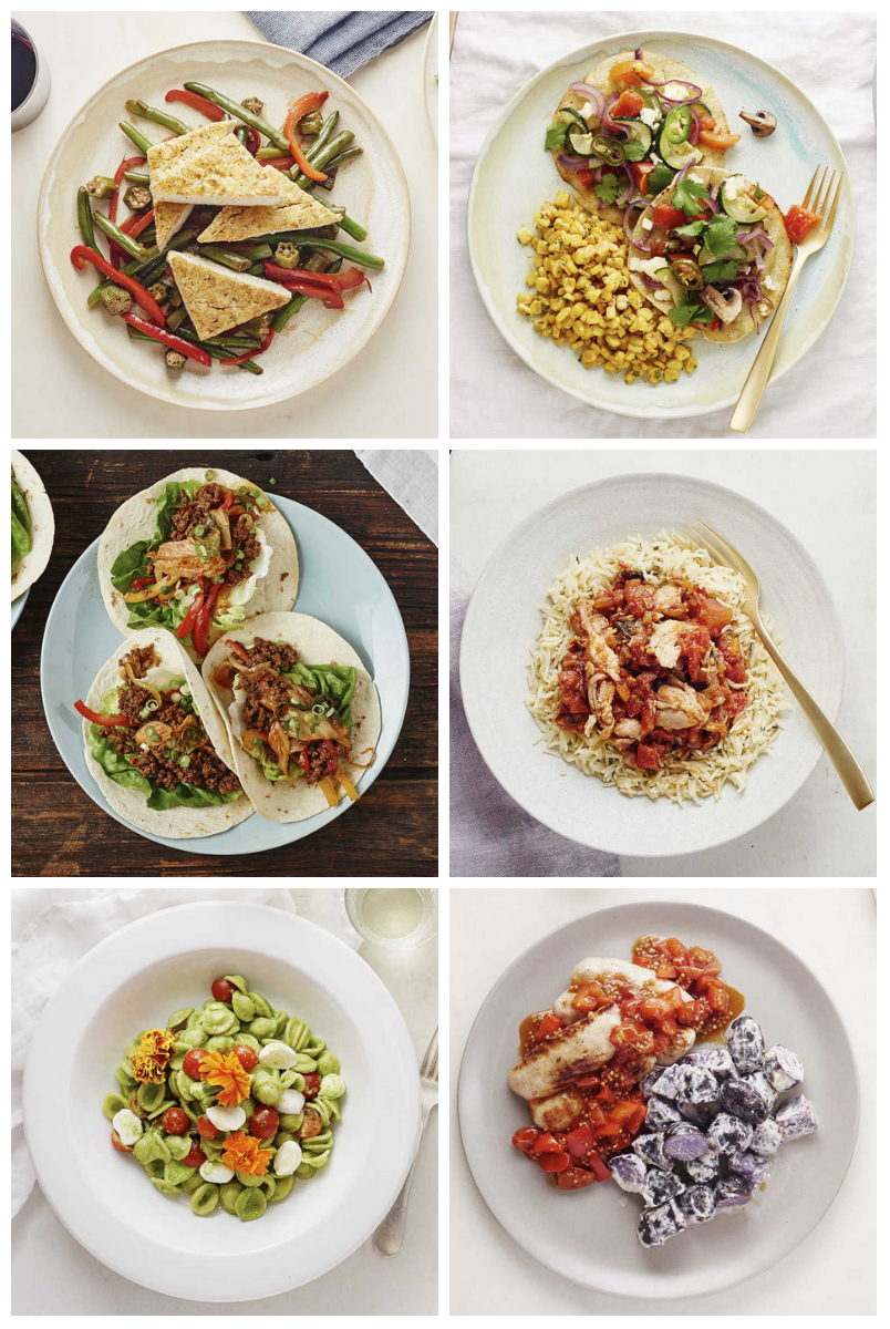 Plated Menu Items for 5/20