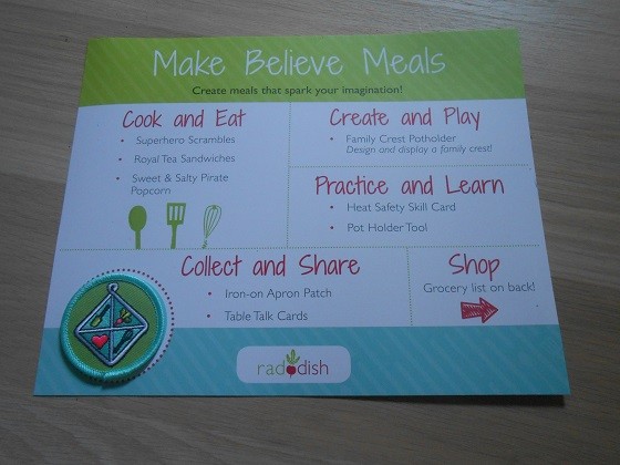 Raddish Kids Subscription Box Review – May 2015 - Info