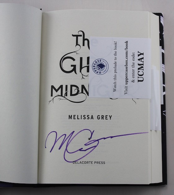 Uppercase YA Book Subscription Box Review – May 2015 Signed