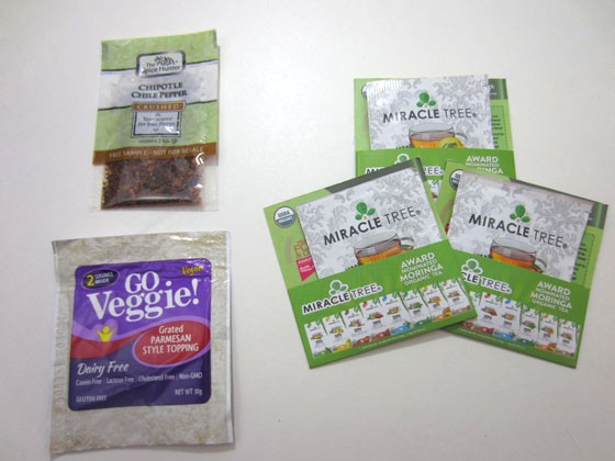 Vegan Cuts Snack Box Subscription Review – May 2015 - packets