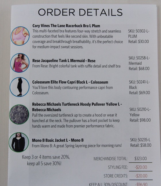 Wantable Fitness Subscription Service Review – May 2015 Details