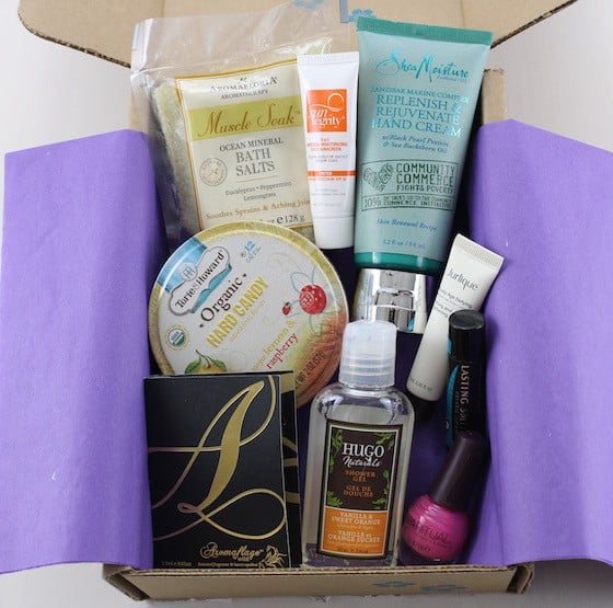 Yuzen Beauty Subscription Box Review – Summer 2015 Items