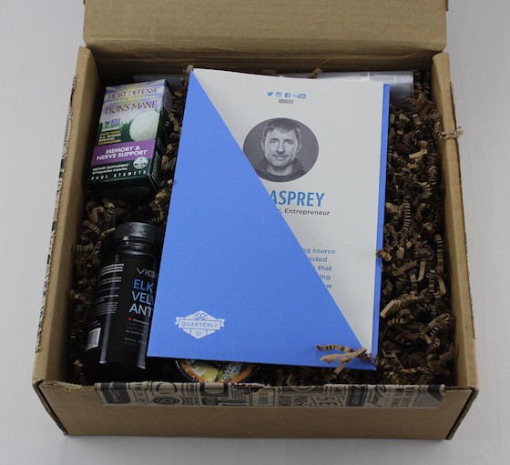 Dave Asprey Quarterly Subscription Box Review #BIO03 Box