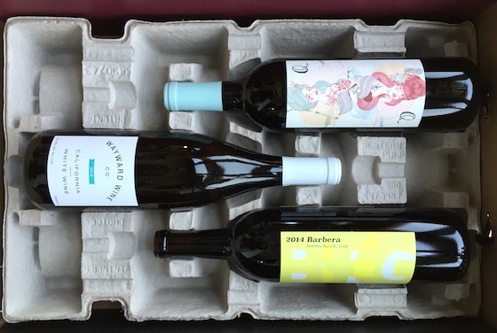 Club W Wine Subscription Review & Coupon – June 2015 Box Wines 1