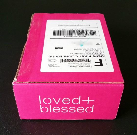 Loved + Blessed Subscription Box Review – June 2015 - box