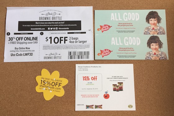 Love with Food Subscription Box Review & Coupon – June 2015 - Coupons