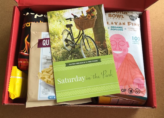 Love with Food Gluten Free Subscription Box Review - June 2015 - Inside