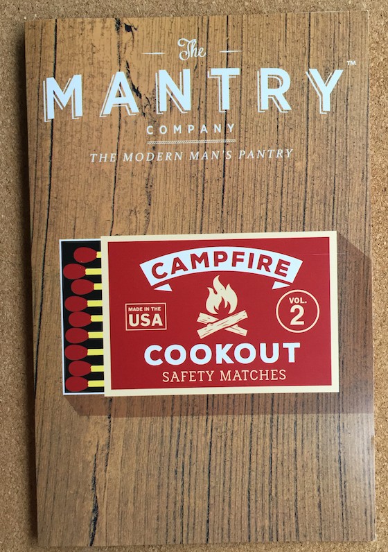 Mantry Subscription Box Review – June 2015 - Card