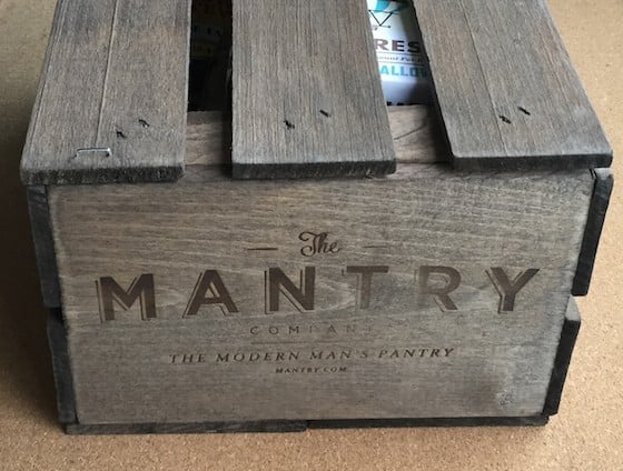 Mantry Subscription Box Review – June 2015 - Crate