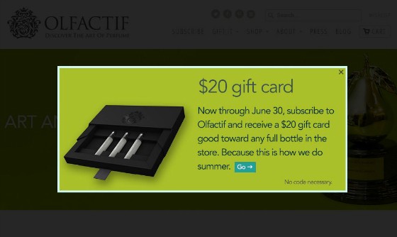 Olfactif Subscription Box Review – June 2015 - Promo