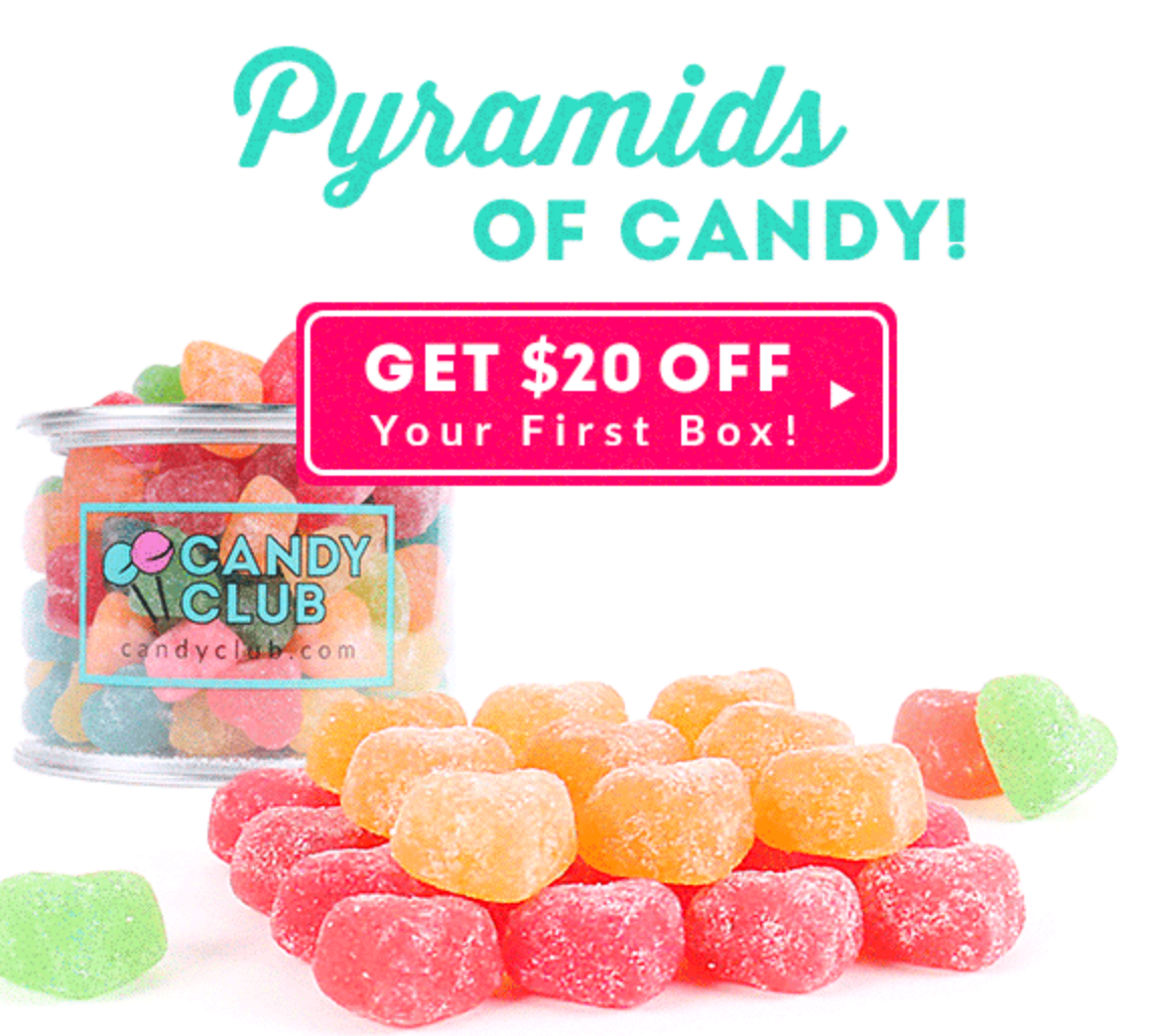 Candy Club $20 Offer