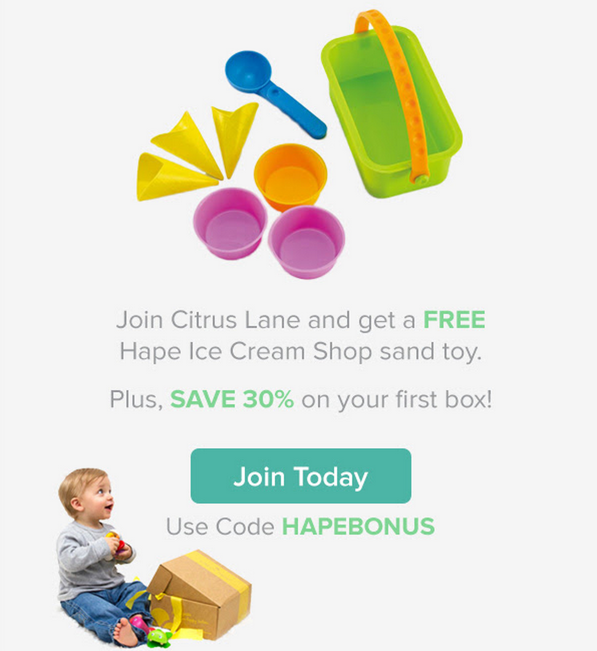 Free Gift + 30% Off Citrus Lane!