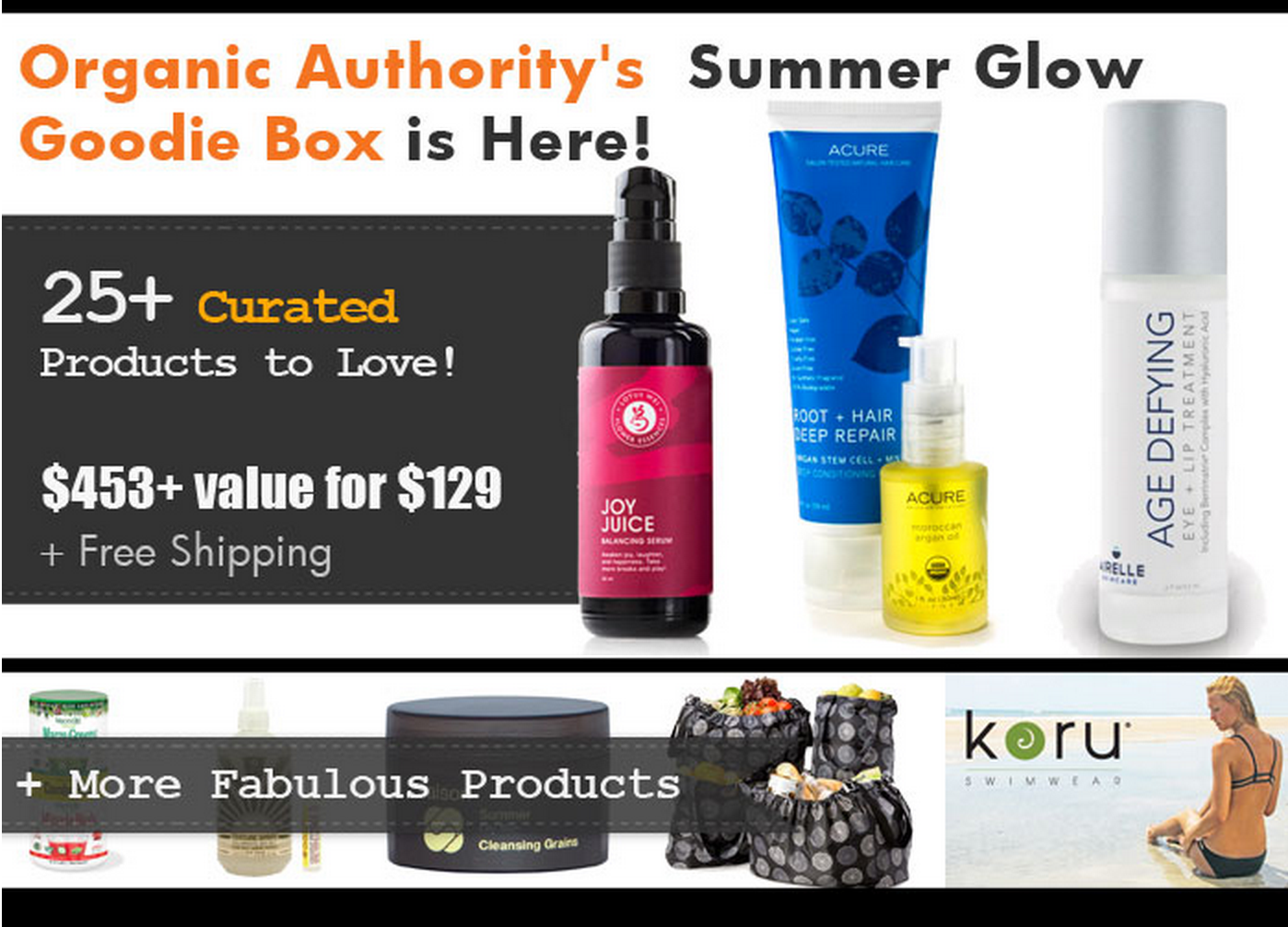 Organic Authority Goodie Box