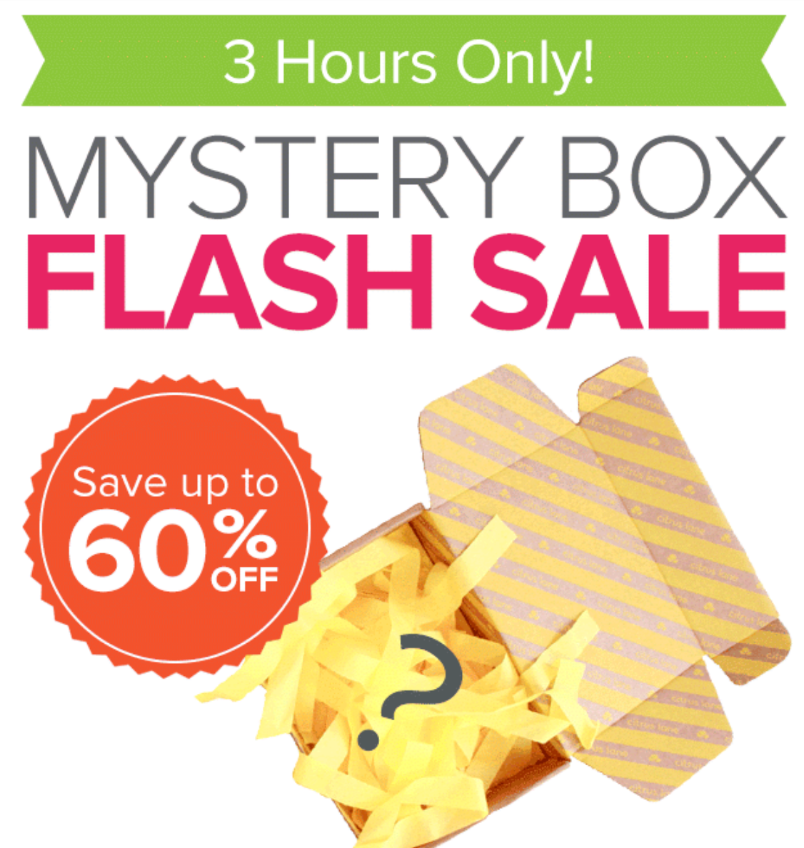 Citrus Lane Mystery Box Flash Sale