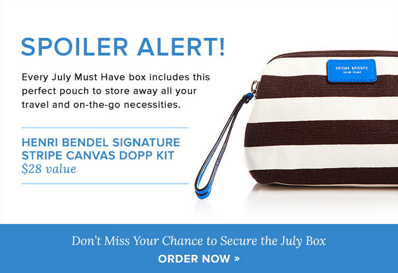 POPSUGAR July 2015 Spoiler