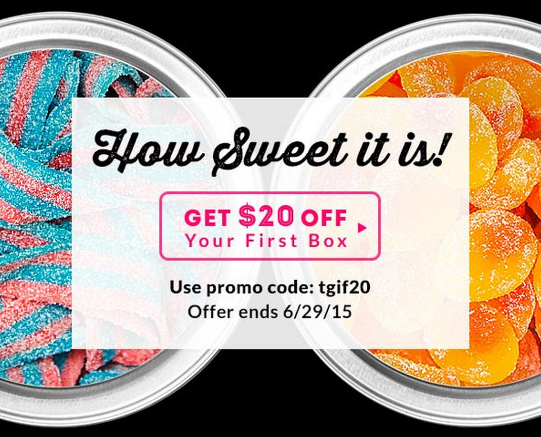 Candy Club Coupon Code – $20 Off Your First Box!