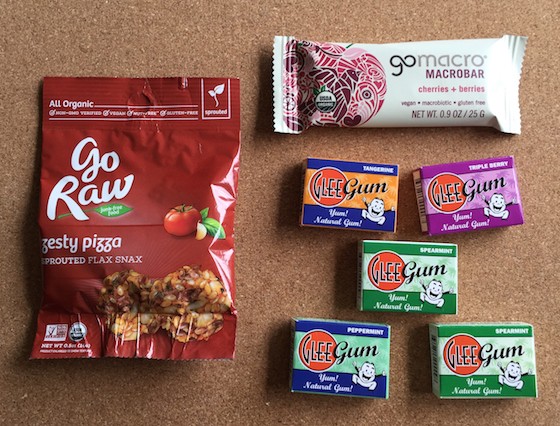 Snack Sack Subscription Box Review + Coupon - June 2015 - Gum