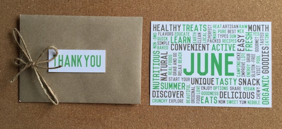Snack Sack Subscription Box Review + Coupon - June 2015 - Papers