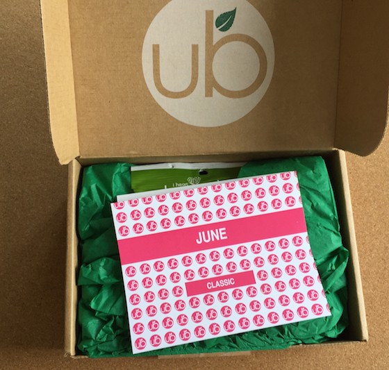 UrthBox Subscription Box Review – June 2015 - Inside