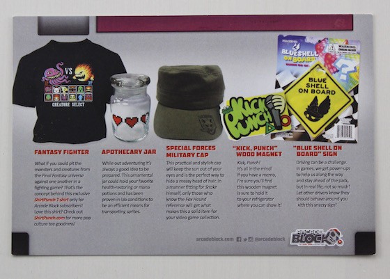 Arcade Block Subscription Box Review – May 2015 Info