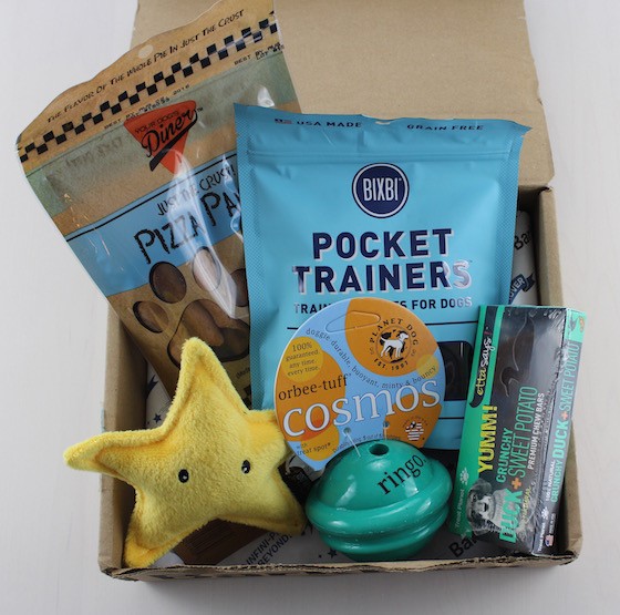 BarkBox Subscription Box Review & Coupon – June 2015 Items