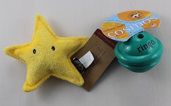 BarkBox Subscription Box Review & Coupon – June 2015 Toys