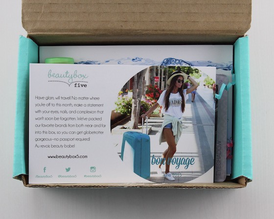 Beauty Box 5 Review – June 2015 Box