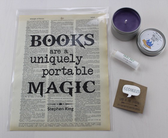 Biblio Box Subscription Box Review - June 2015 Items