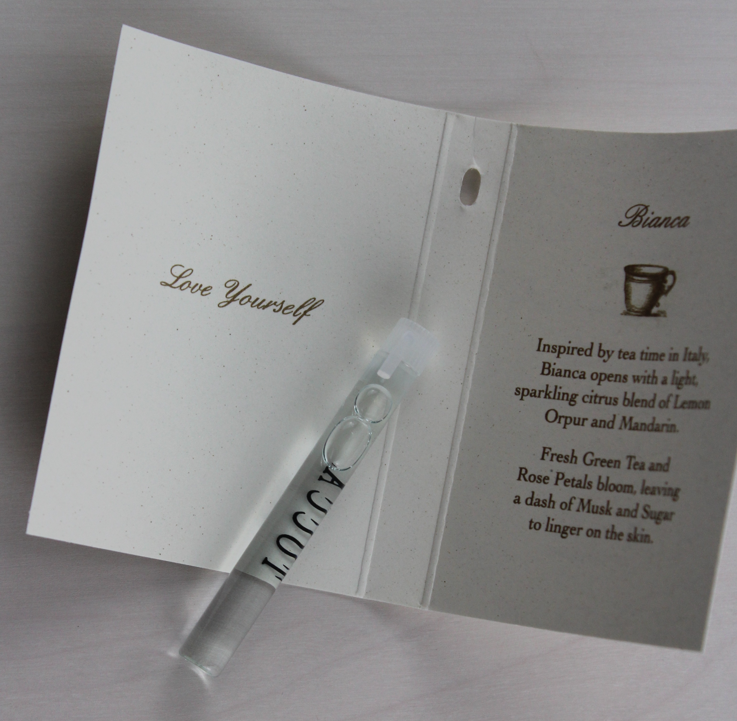 Birchbox Upgraded Box Perfume Sample